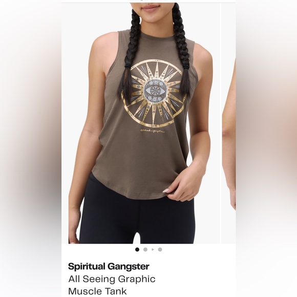 Spiritual Gangster All Seeing Graphic Tank - Picture 5 of 8